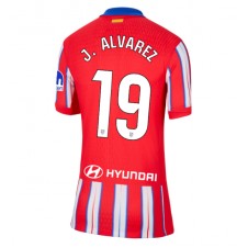 Atletico Madrid Julian Alvarez #19 Hjemmedrakt Kvinner 2024-25 Kortermet